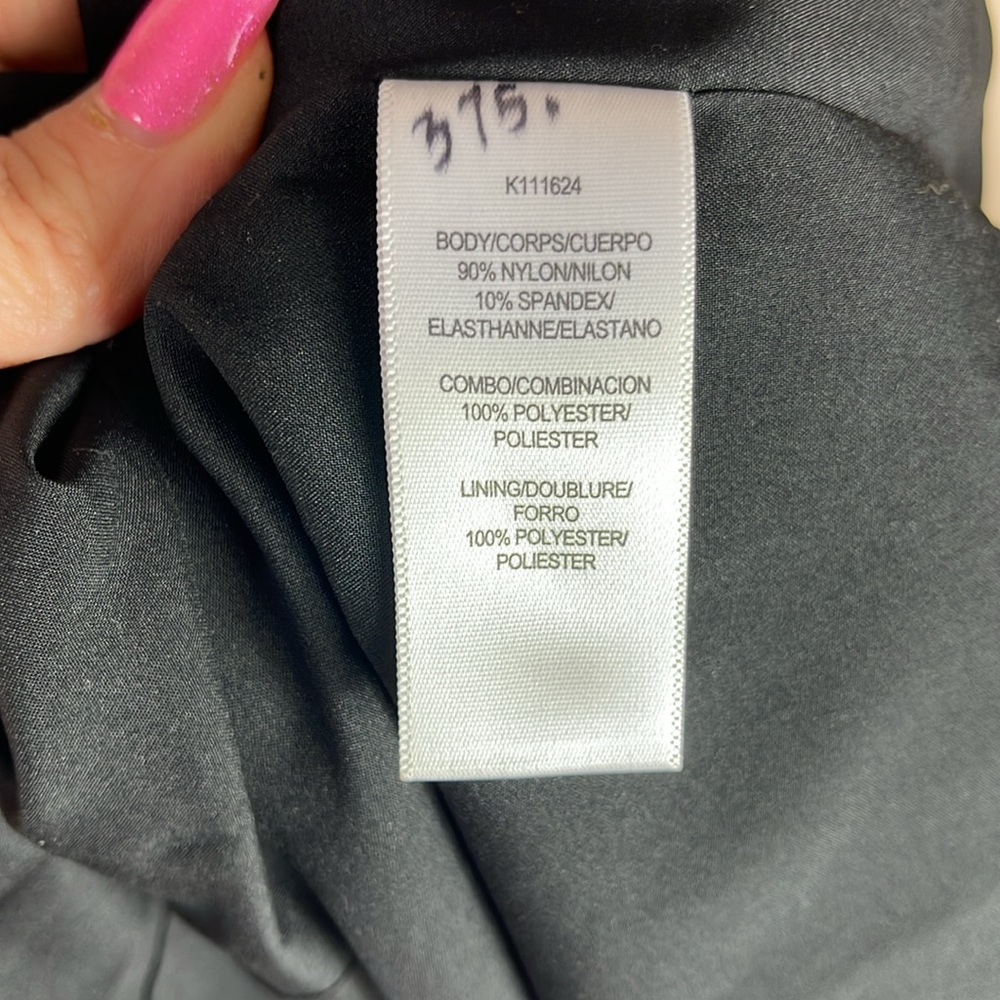 NEW Kay Unger Black Midi Cocktail Dress - Picture 14 of 15